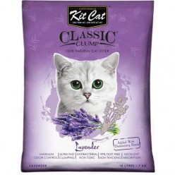 Kit Cat Classic Clump Lavender Clay Cat Litter 10L